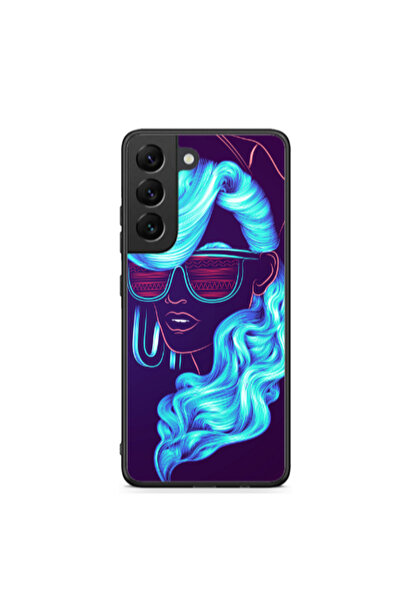 Other Samsung S22 Plus Hatted style Black Glossy Θήκη