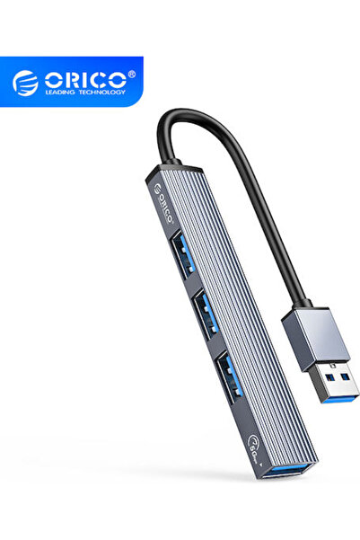 Orico Διανομέας USB 3.0 με 3 θύρες USB 3.0 με σύνδεση USB-A, Γκρι, Κωδικός: O...
