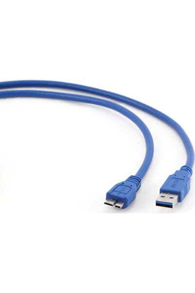 Cablexpert Καλώδιο USB 3.0 σε micro USB, τυπικό, 0,5μ, Μπλε (CCP-mUSB3-AMBM-0...