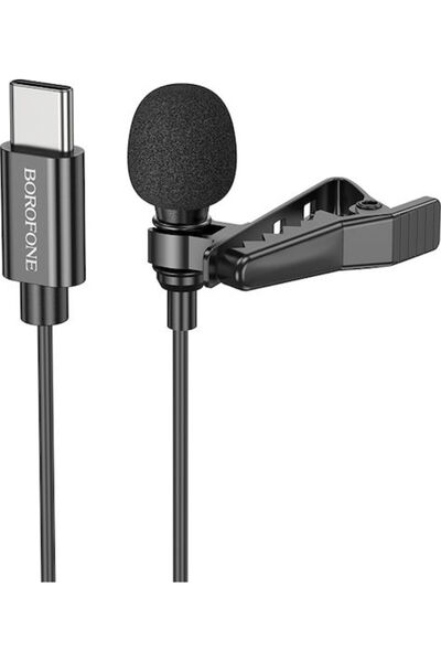 Borofone BFK11 Κομψό Μικρόφωνο Type-C με εξάρτητο USB Type-C για Φωνητικά
