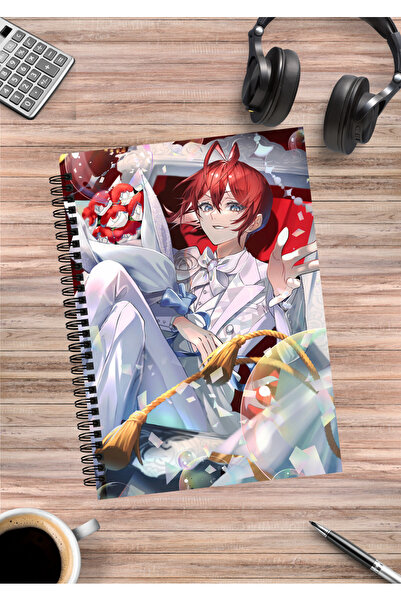 mertfigur Caiet spiralat Twisted Wonderland Anime A5 (50 de foi)