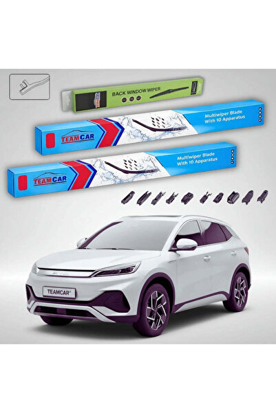 TEAMCAR Υαλοκαθαριστήρες BYD ATTO 3 2022-2026 |   Σετ Επίπεδων Εξαρτημάτων Εμ...