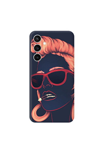 Other Samsung S24 Plus Girl retro Transparent Silicone TPU Θήκη