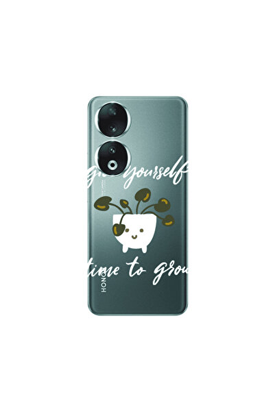 Other Honor 90 5G Give Yourself Transparent Silicone TPU Θήκη