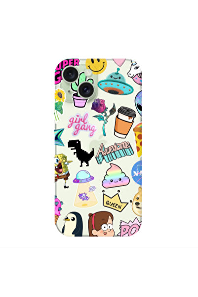 Other Apple iPhone 15 Plus Cartoon queen Transparent Silicone TPU Θήκη