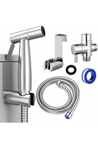The Bros Handheld Toilet Bidet Sprayer, Stainless Steel Jet Sprayers kit, Bat...