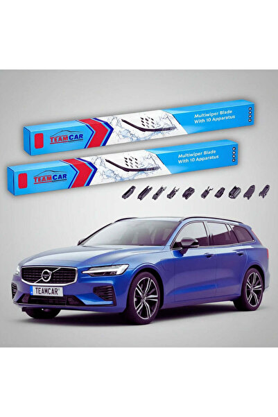 TEAMCAR Υαλοκαθαριστήρες παρμπρίζ Volvo V60 II 2018-Σήμερα |   Εμπρόσθιο Σετ ...