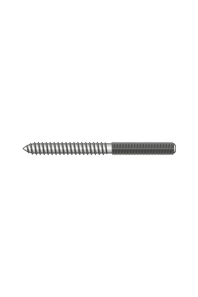 Rocast Set 100 x Prezon pentru Lemn Otel Zincat-8 X 70