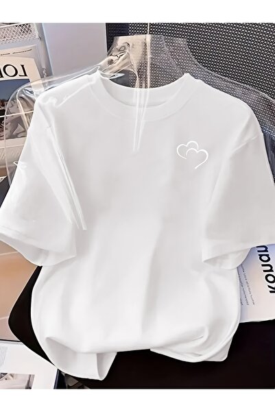 PAVRO Tricou unisex cu imprimeu mixt, confortabil
