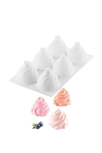 PASTRY PLANET Professional Silicone French Pastry Mold Chantitly 70