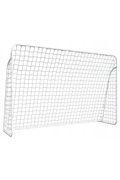 SERSIMO Football goal with polyester net, metal frame, 300x120x200 cm, white
