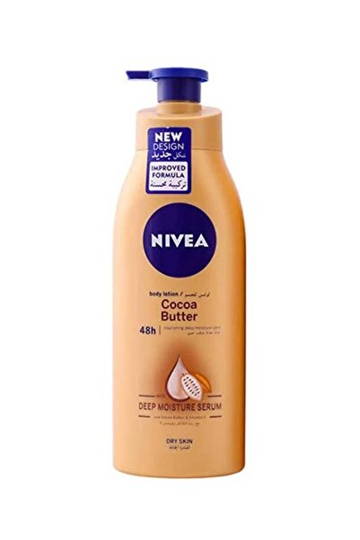 NIVEA لوشن الجسم المرطب من نيفيا للبشرة الجافة، عناية مرطبة لمدة 48 ساعة، زبد...