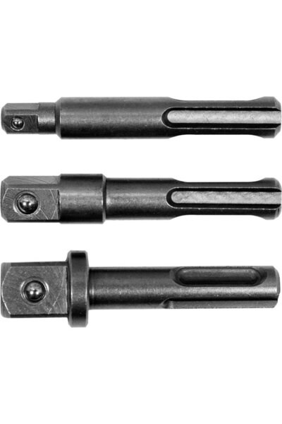 yato Set 3 adaptoare SDS+ - 1/4", 3/8", 1/2" , YT-04686