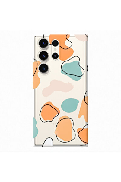 Other Samsung S23 Ultra Colorful spots Transparent Silicone TPU Θήκη