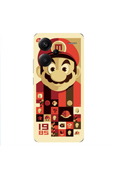 Other Xiaomi Redmi Note 13 Pro+ 5G Super mario Transparent Silicone TPU Θήκη
