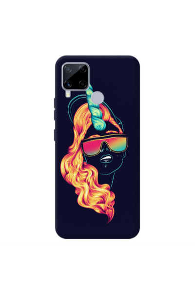 Other Realme C25 Horn style Transparent Silicone TPU Θήκη