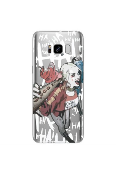 Other Samsung S8 Ha Ha Ha Transparent Silicone TPU Θήκη