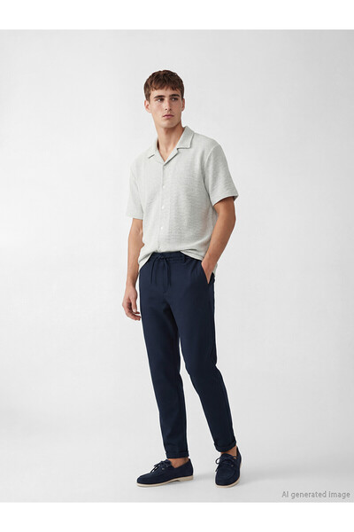 LC Waikiki Nevavm Slim Fit Men's Trousers with a Difference