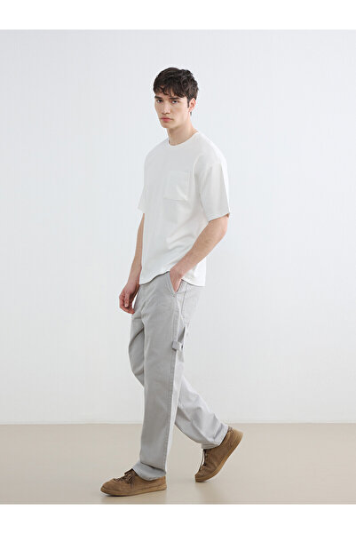 LC Waikiki Nevavm Regular Fit Gabardine Men's Trousers with a Difference
