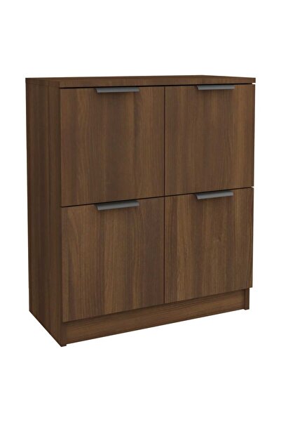 vidaxl Dulap, stejar maro, 60x30x70 cm, lemn prelucrat