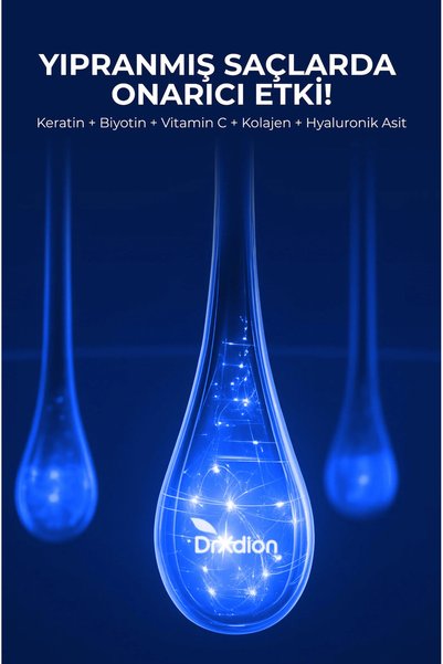 DrXdion مضاد للتساقط الشديد وعلاج الشعر التالف - 8 مكونات نباتية نشطة (لا يحتوي على SLS) - شامبو مرمم للعناية بالشعر (500 مل)