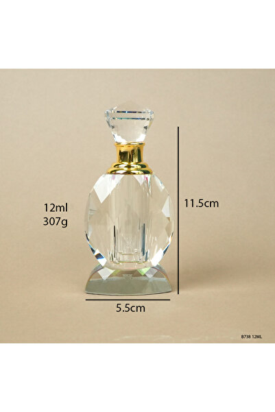 NUJET 1pcs Crystal Oil Bottle 12ml B738