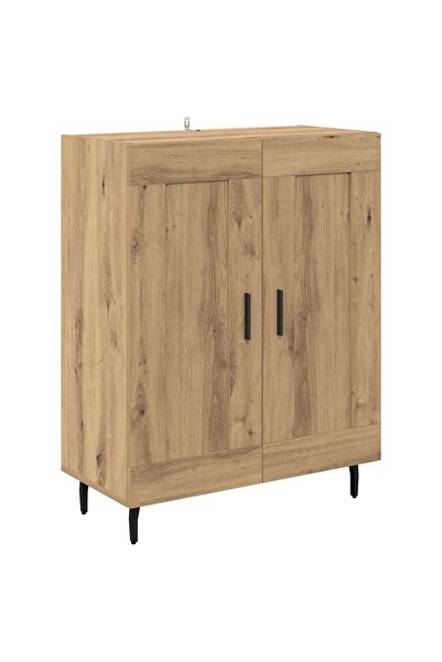 vidaxl Bufet Stejar Artizanal 69,5 x 34 x 90 cm