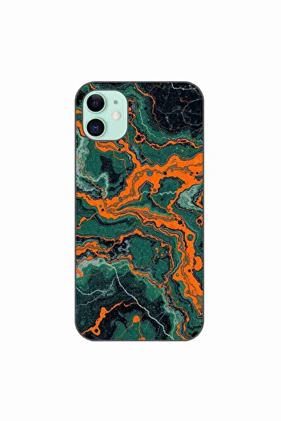 OEM Husa compatibila cu Apple iPhone 11 Silicon Gel Tpu Model Soft Jade Marble