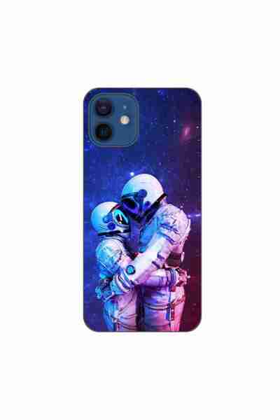 OEM Case compatible with Apple iPhone 12 Silicone Gel Tpu Model Astronauts Co...