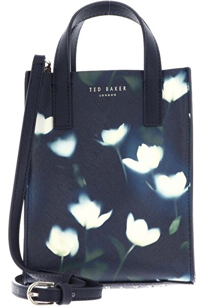 Ted Baker Tulipa Icon Bag for Women in Navy Nano Size