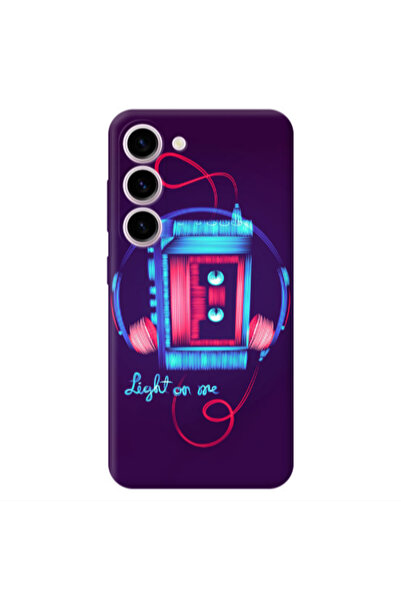 Other Samsung S23 Plus Light on me Transparent Silicone TPU Θήκη