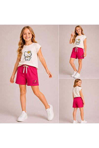 Milanlı Kids Set de vară din bumbac pentru fete