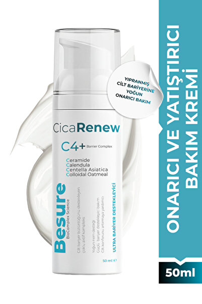 Besure CicaRenew Hassas Ve Kuru Ciltler İçin Bariyer Onarıcı Ve Yatıştırıcı Y...