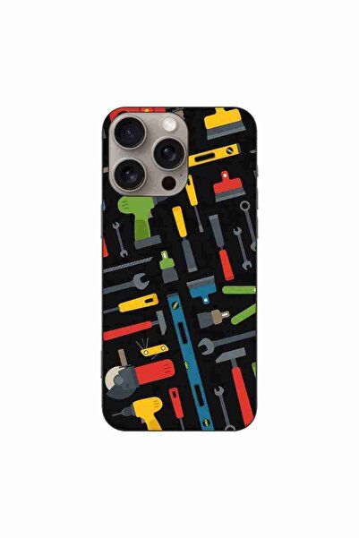 OEM Husa compatibila cu Apple iPhone 16 Pro Max Silicon Gel Tpu Model Unelte ...