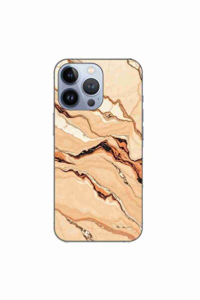 OEM Husa compatibila cu Apple iPhone 13 Pro Silicon Gel Tpu Model Desert Ston...