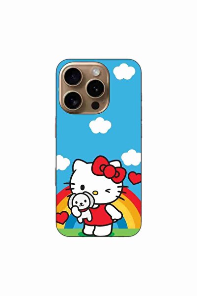 OEM Husa compatibila cu Apple iPhone 16 Pro Silicon Gel Tpu Model Hello Kitty...