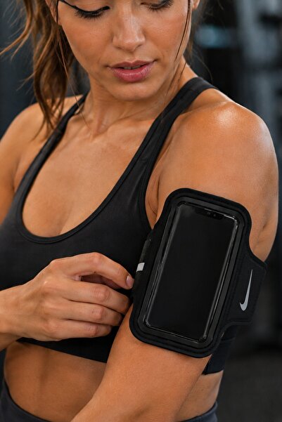 Nike Lean Arm Band Plus Touch kompatibilan crni držač za telefon