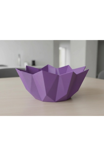 OEM Obiect Decorativ Imprimat 3D, Design Geometric Inspirat de Origami