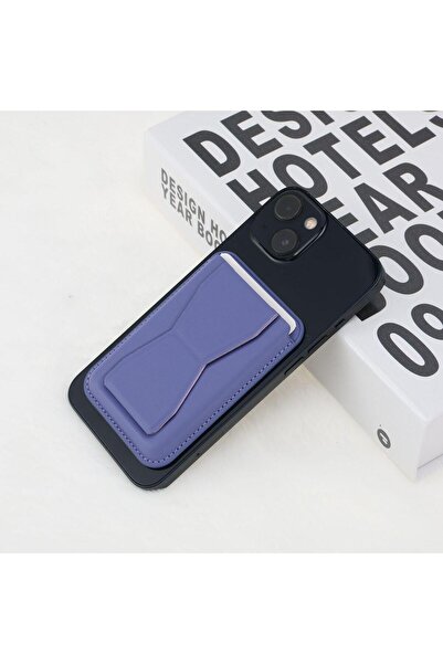 GENERAL Premium Magnetic Phone Card Holder Wallet with Adjustable Stand – Slim Mobile Wallet Accessory