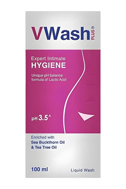 v-wash Expert Intimate HYGIENE pH 3.5 Enriched with Sea Buckthorn Oil & Tea T...