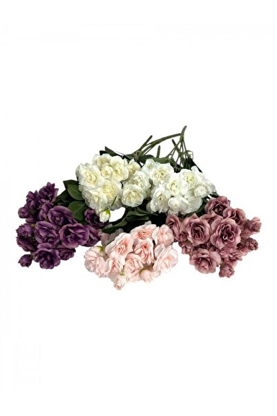 OEM Flori Artificiale Buchet Trandafiri Micuti Roz Prafuit