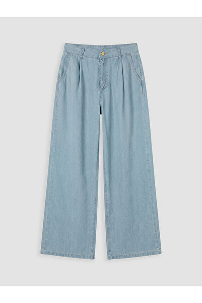 LC Waikiki Esvab • Modern & Distinctive Wide-Leg Women's Jean Pants