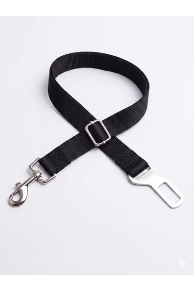 Markaflex Adjustable Car Pet Auto Leash for Car Black Cat Dog Vehicle Seat Be...