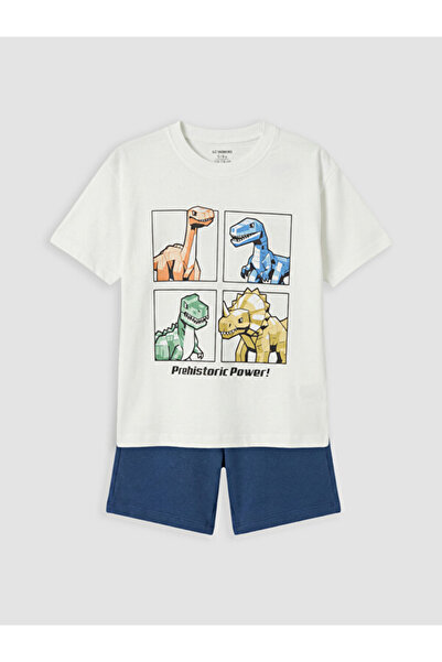 LC Waikiki Timeless Clothing & Timeless Choices Printed Boys' Shorts Set