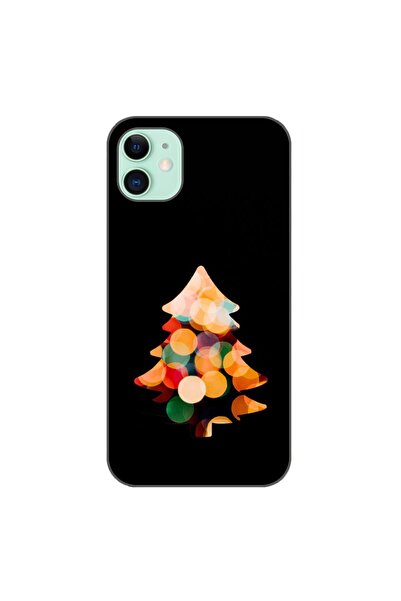 OEM Husa compatibila cu Apple iPhone 11 Silicon Gel Tpu Model Craciun Brad Fu...