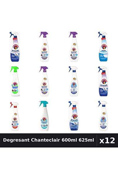 Chanteclair Set 12 Degresant Universal 600ml - 625ml, 8 Arome Asortate, Curat...