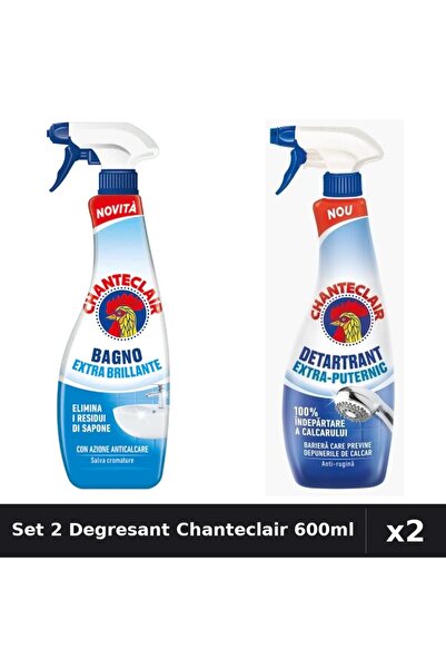 Chanteclair Set 2 Degresant Universal 600ml - Extra Puternic, Extra Stralucire