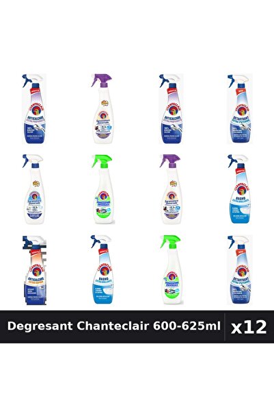 Chanteclair Set 12 Degresant Universal 600-625ml - Lavanda, Lamaie, Bicarbona...