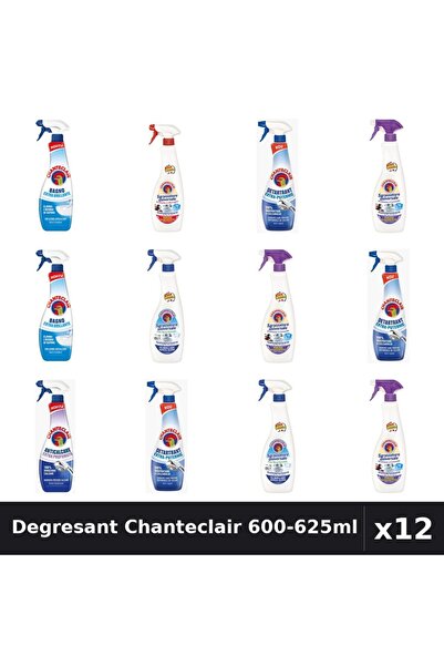 Chanteclair Set 12 Degresant Universal 600-625ml - 7 Arome Asortate, Curateni...
