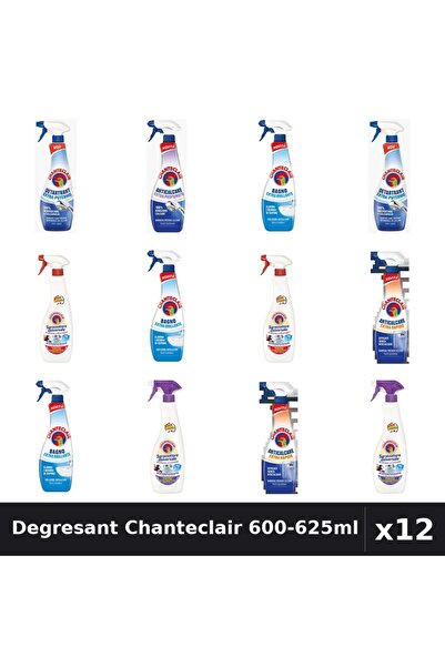 Chanteclair Set 12 Degresant Universal 600-625ml - Marsilia, Lavanda, Mosc Alb